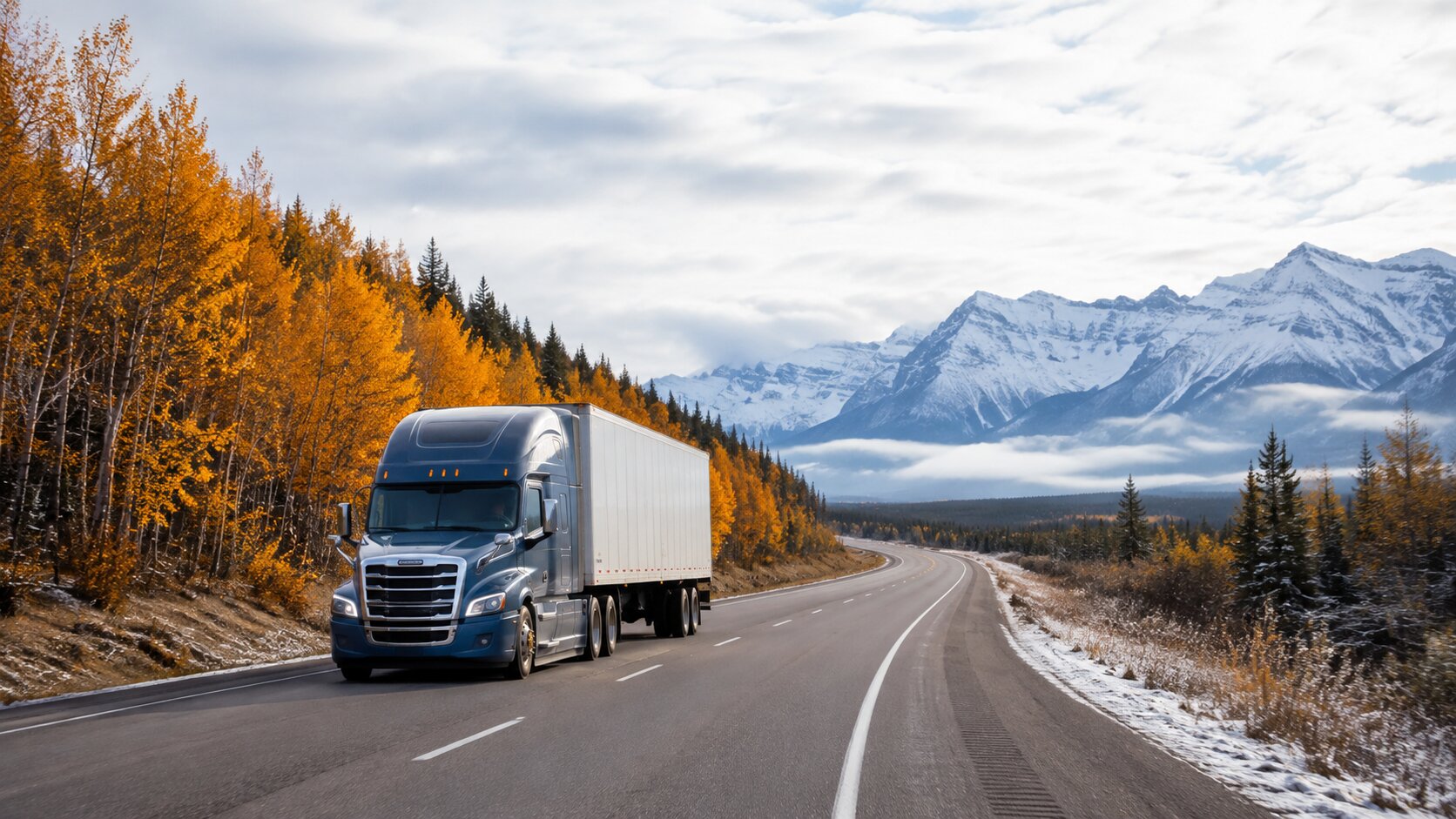 Seasonal logistics in Canada fall